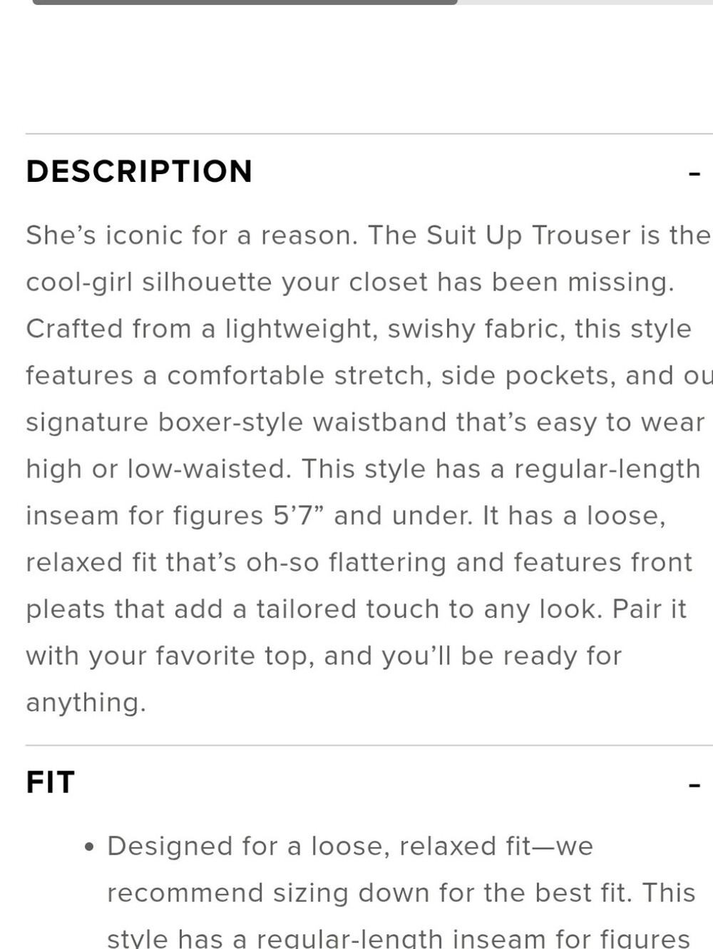 NWT Alo Yoga Suit Up Trouser - Picture 6 of 6